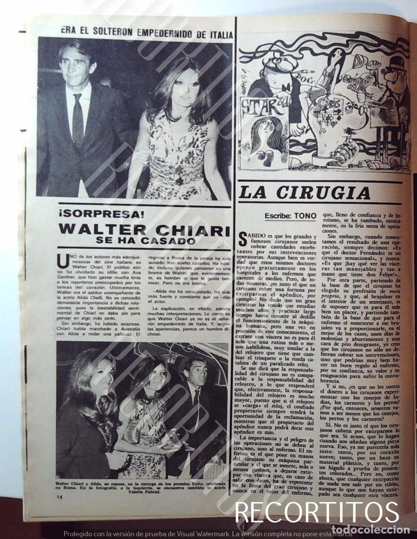 M&uacute;sica de colecci&oacute;n: WALTER CHIARI 1968 ALIDA VALERIA FABRIZI
