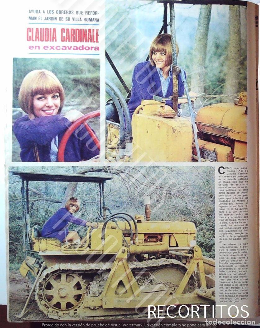 M&uacute;sica de colecci&oacute;n: CLAUDIA CARDINALE EN EXCAVADORA