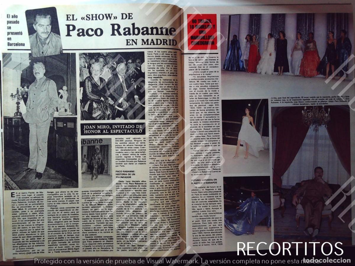 M&uacute;sica de colecci&oacute;n: el show de paco rabanne en madrid