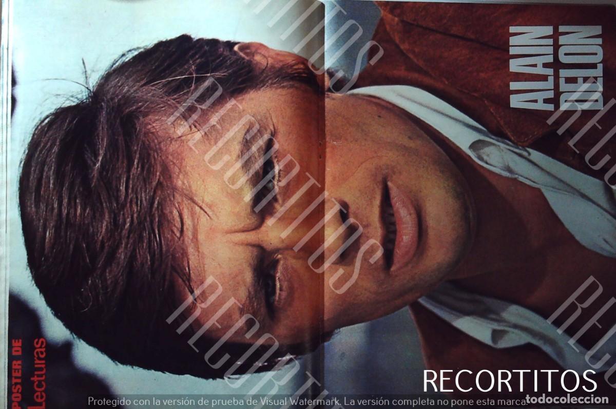 Musique de collection: poster alain delon en lecturas 1975