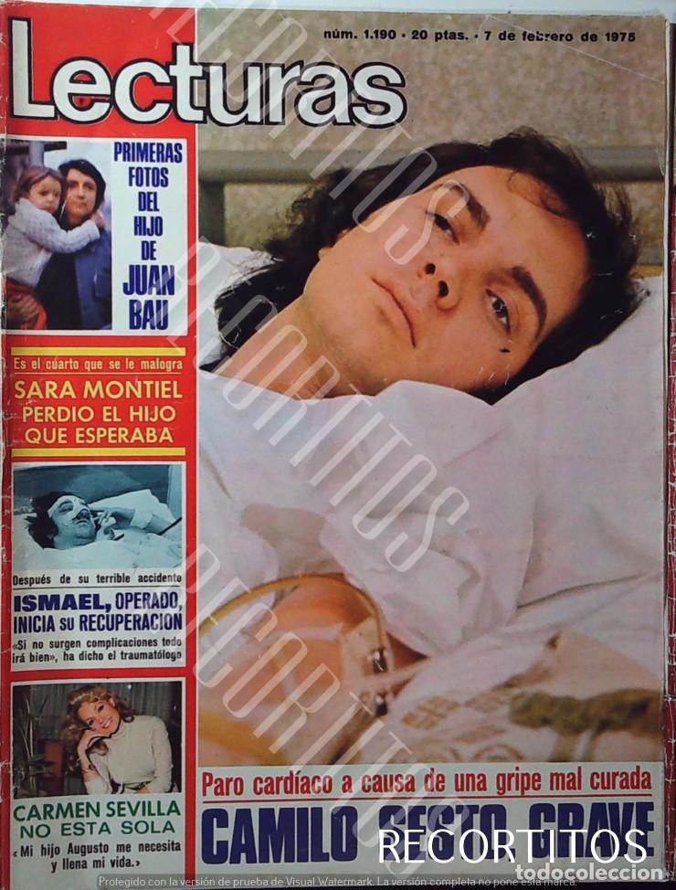 M&uacute;sica de colecci&oacute;n: recorte portada camilo sesto - Foto 1