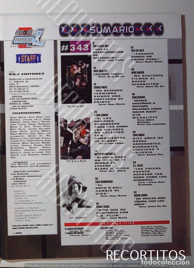 M&uacute;sica de colecci&oacute;n: THE GREAT KAT TXT CJ SUEEZ LISA DOMINIQUE