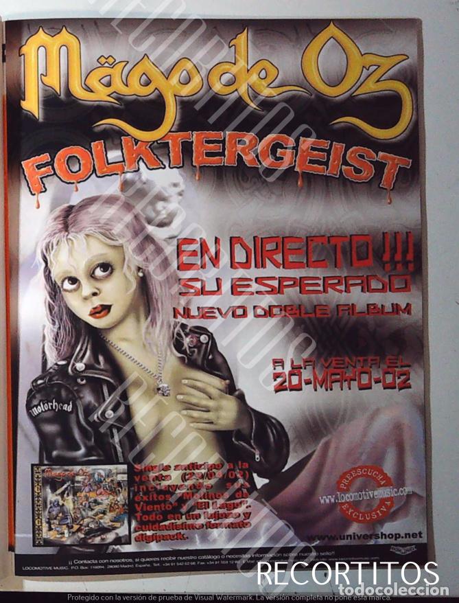 M&uacute;sica de colecci&oacute;n: MAGO DE OZ FOLKTERGEIST PUBLICIDAD - Foto 1