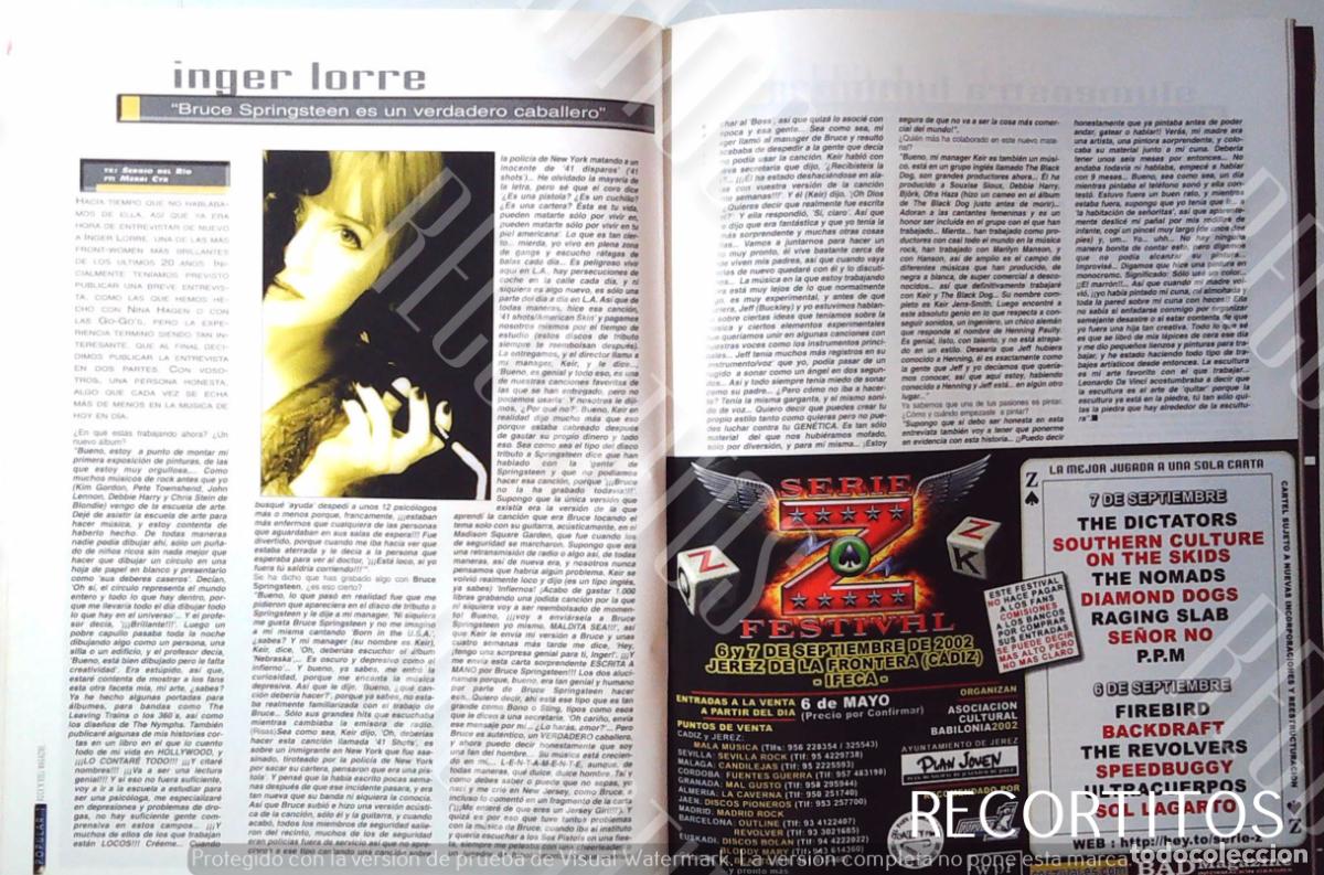 M&uacute;sica de colecci&oacute;n: INGER LORRE ROCK POP