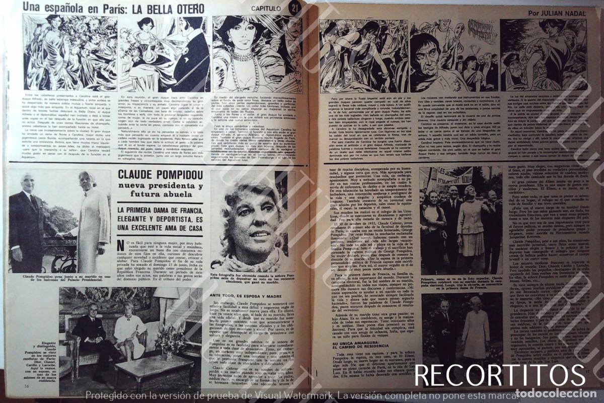 Collectible Music: LA BELLA OTERO CLAUDE POMPIDOU
