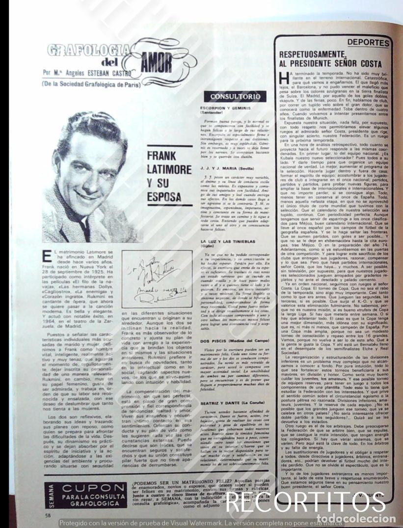 Collectible Music: FRANK LATIMORE GRAFOLOGIA DEL AMOR