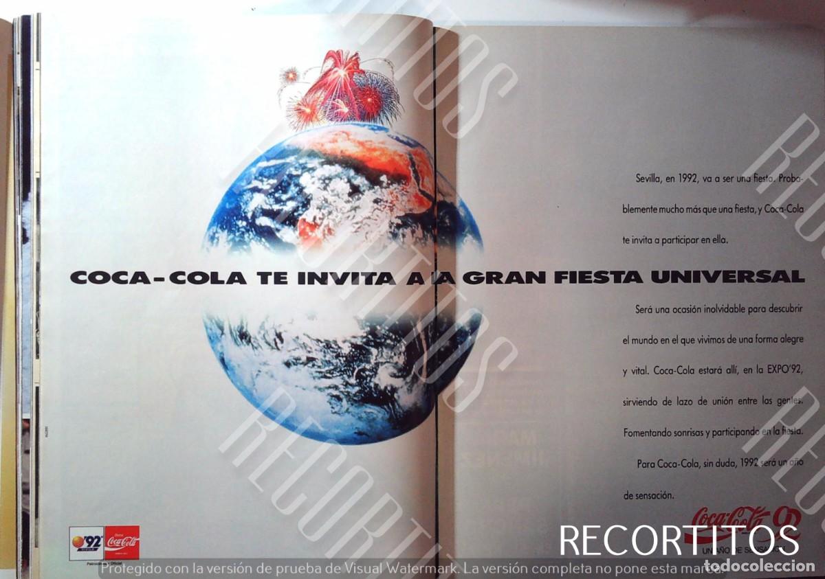 Collectible Music: ckl cocacola light coca cola coke anuncio publicidad EXPO 92 SEVILLA