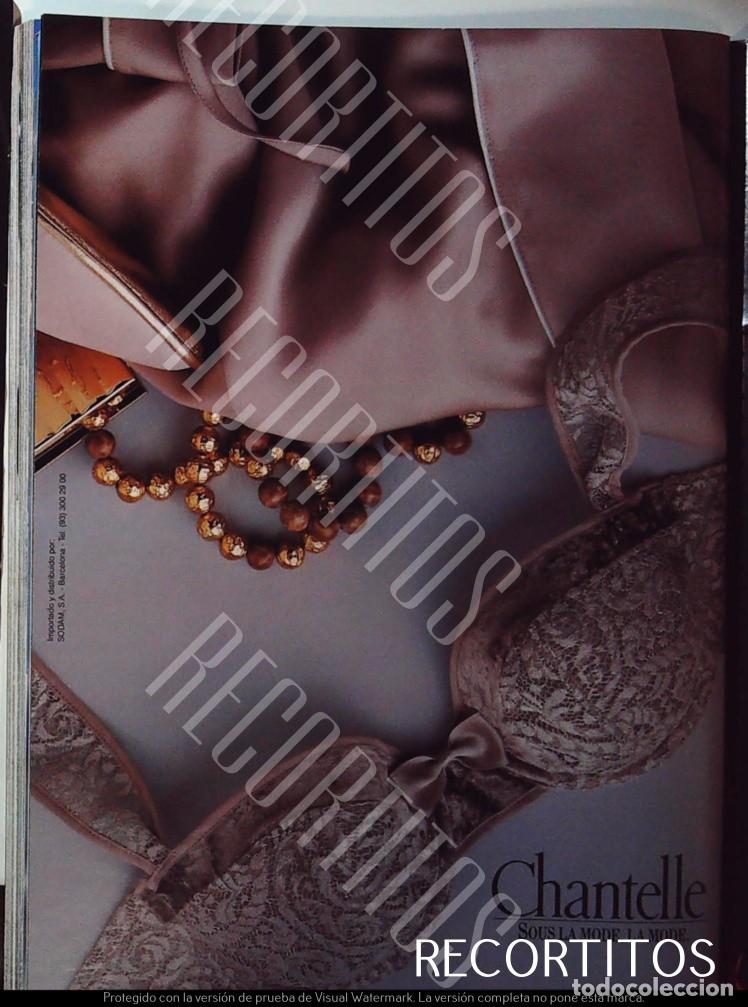 Collectible Music: chantelle lenceria anuncio publicidad