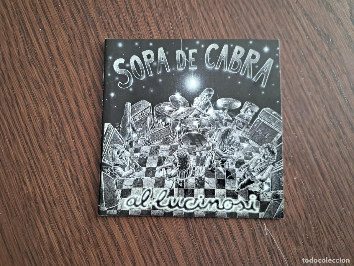 Collectible Music: peque&ntilde;o librito de CD de m&uacute;sica, con letra canciones, Sopa de cabra, al.lucinosi.
