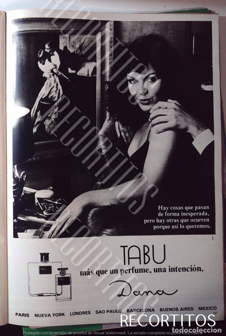 Musique de collection: TABU PERFUME DANA ANUNCIO PUBLICIDAD