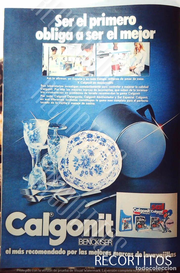 Musique de collection: CALGONIT ANUNCIO PUBLICIDAD