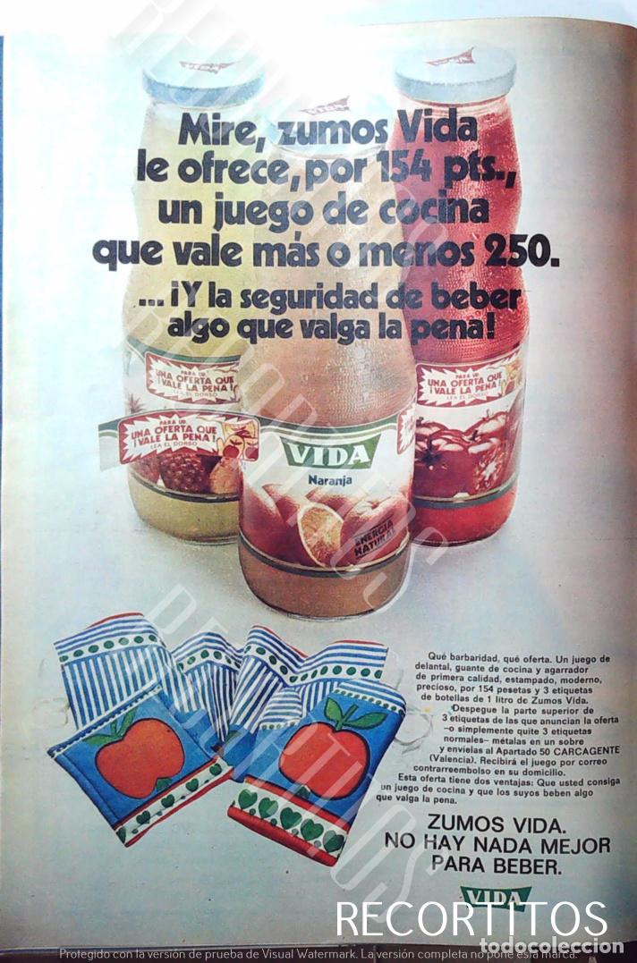 Musique de collection: vida zumos anuncio publicidad