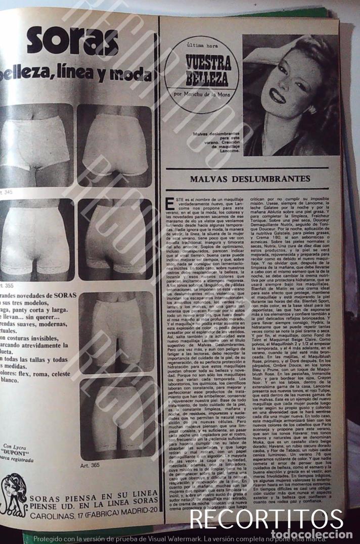 Musique de collection: soras lenceria anuncio publicidad