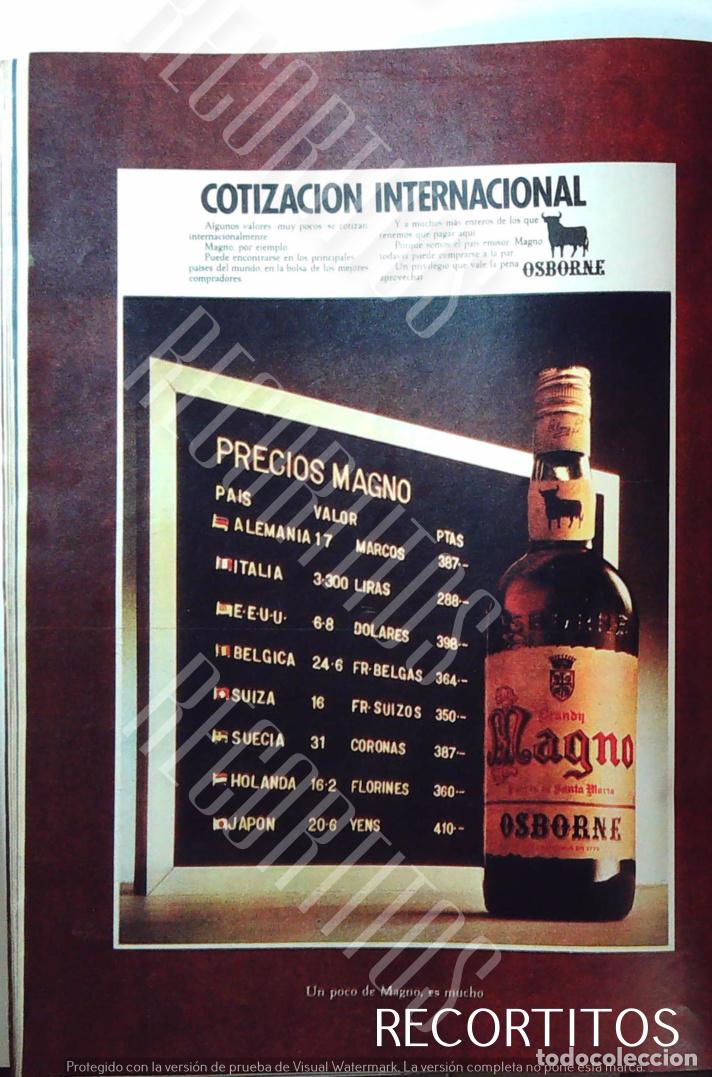 M&uacute;sica de colecci&oacute;n: magno brandy anuncio publicidad