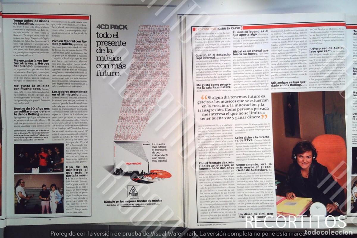 Collectible Music: CARMEN CALC&iexcl;VO MINISTRA DE CULTURA