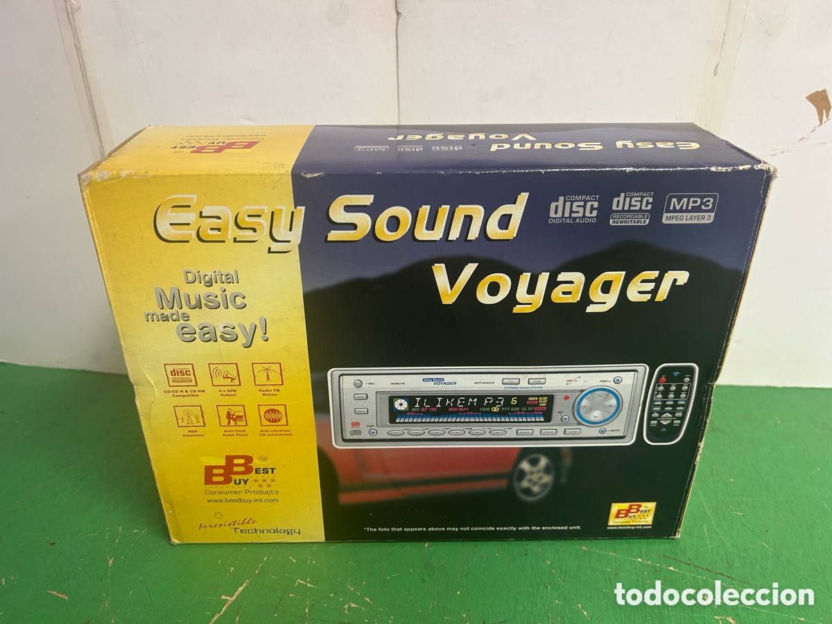 M&uacute;sica de colecci&oacute;n: RADIO C D MP3 PARA COCHE A ESTRENAR - Foto 1