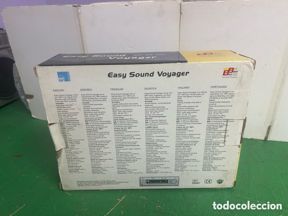 M&uacute;sica de colecci&oacute;n: RADIO C D MP3 PARA COCHE A ESTRENAR - Foto 2