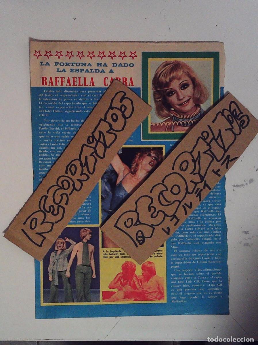 M&uacute;sica de colecci&oacute;n: RAFFAELLA CARRA RAFAELA RAFAELLA - Foto 1