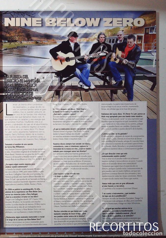M&uacute;sica de colecci&oacute;n: NINE BELOW ZERO MUSIC