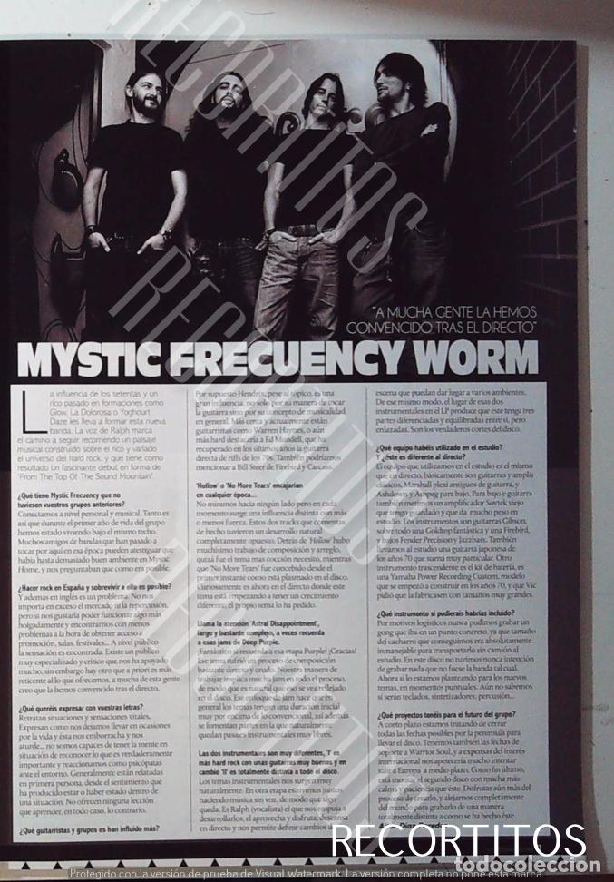 M&uacute;sica de colecci&oacute;n: MYSTIC FRECUENCY WORM - Foto 1