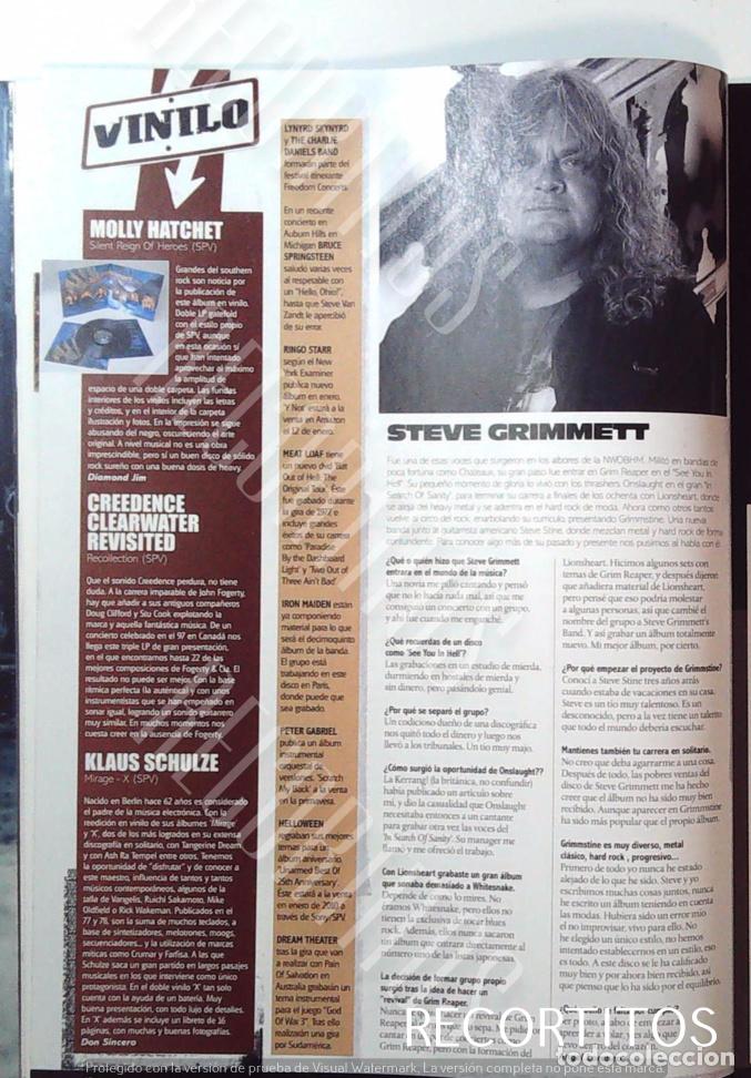 M&uacute;sica de colecci&oacute;n: STEVE GRRIMMETT MOLLY HATCHER - Foto 1