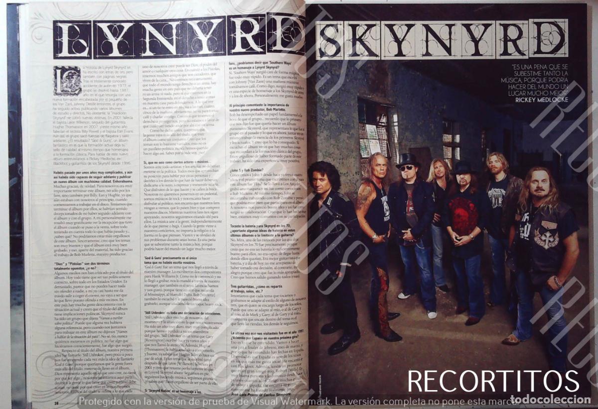 M&uacute;sica de colecci&oacute;n: LYNYRD SKYNRD MUSIC ROCK