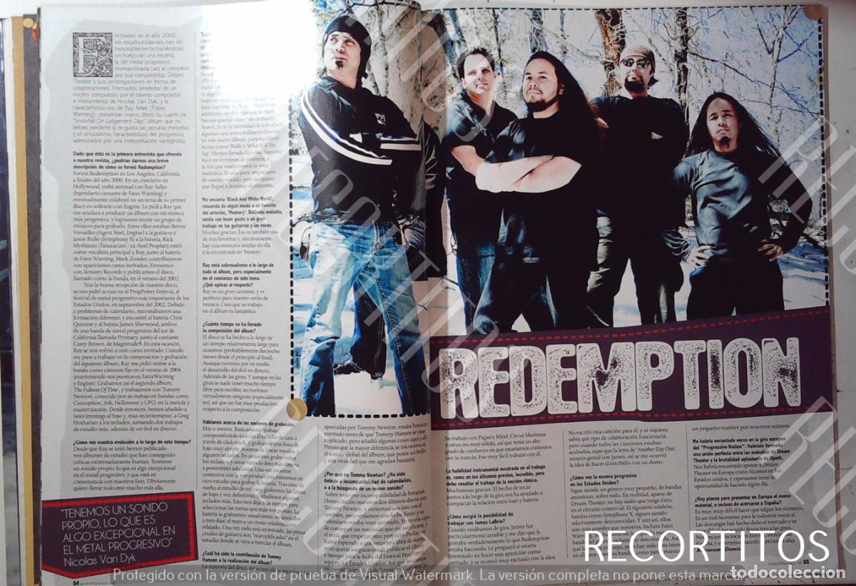 M&uacute;sica de colecci&oacute;n: REDEMPTION MUSIC ROCK