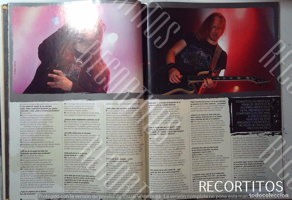 M&uacute;sica de colecci&oacute;n: KATATONIA MUSIC ROCK - Foto 2