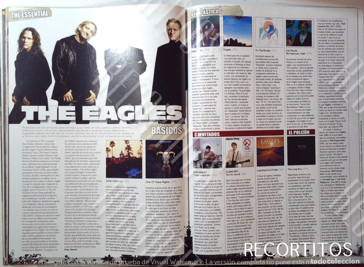 M&uacute;sica de cole&ccedil;&atilde;o: THE EAGLES DISCOGRAFIA