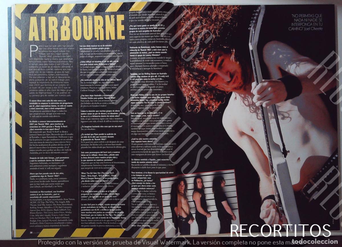 M&uacute;sica de colecci&oacute;n: AIRBOURNE METAL ROCK HARD - Foto 1