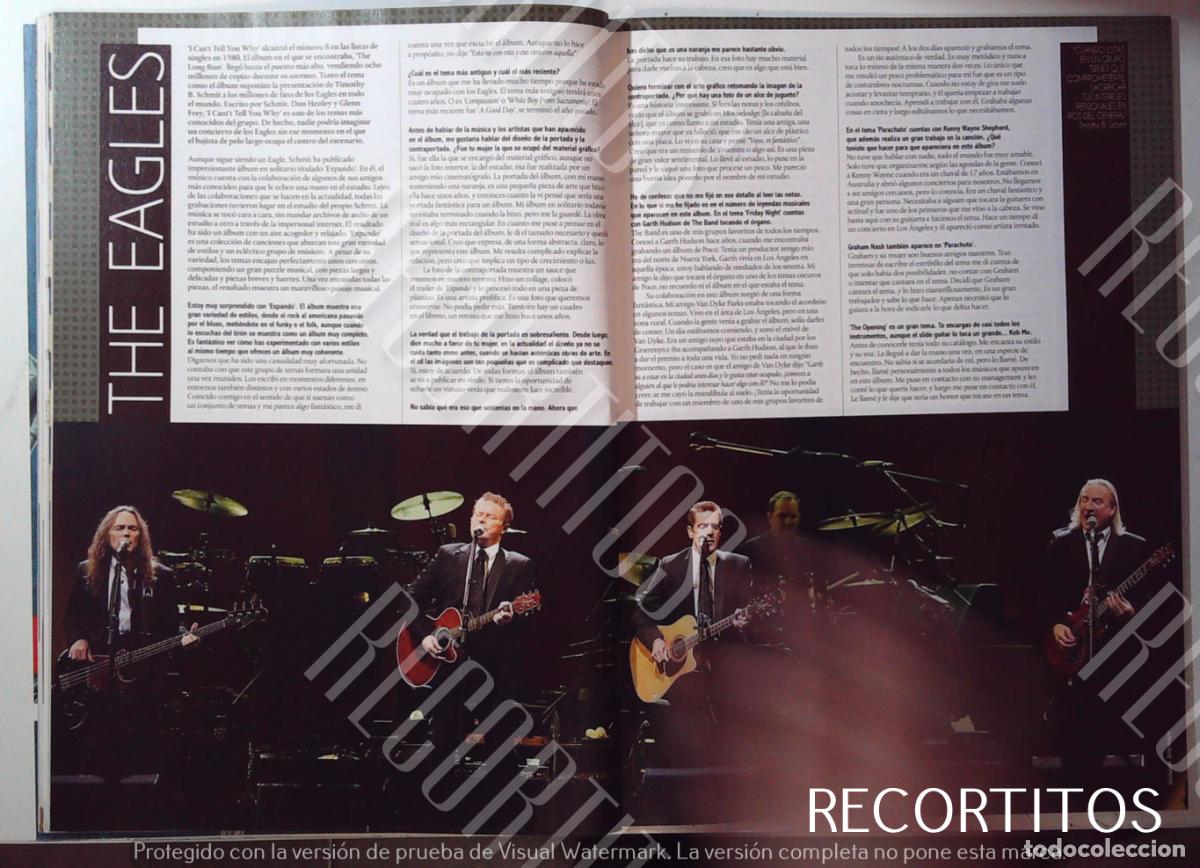 M&uacute;sica de colecci&oacute;n: THE EAGLES METAL ROCK HARD - Foto 1