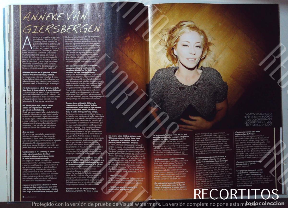 Musique de collection: ANNEKE VAN GIERSBERGEN METAL ROCK HARD