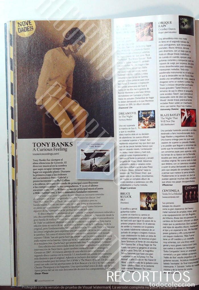 M&uacute;sica de colecci&oacute;n: TONY BANKS CENTINELA - Foto 1