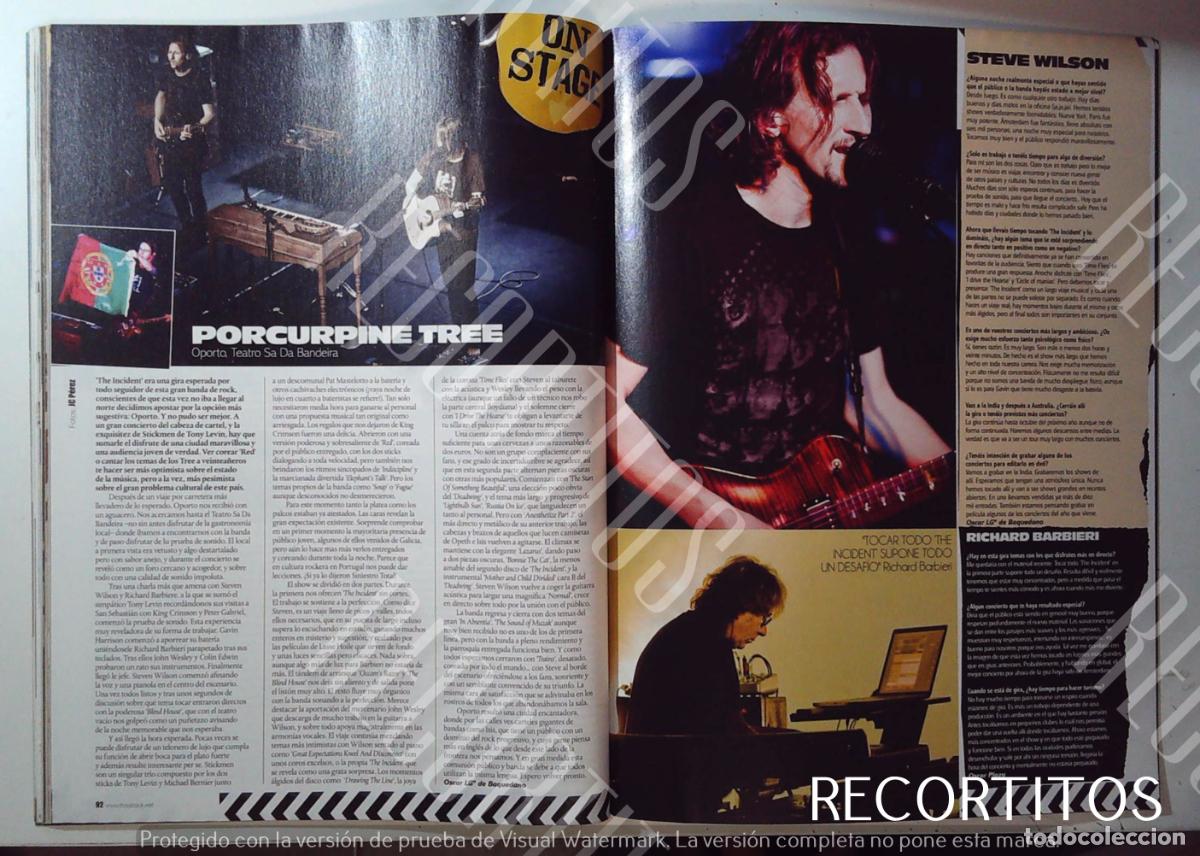 Musique de collection: PORCURPINE TREE PORCURPINE