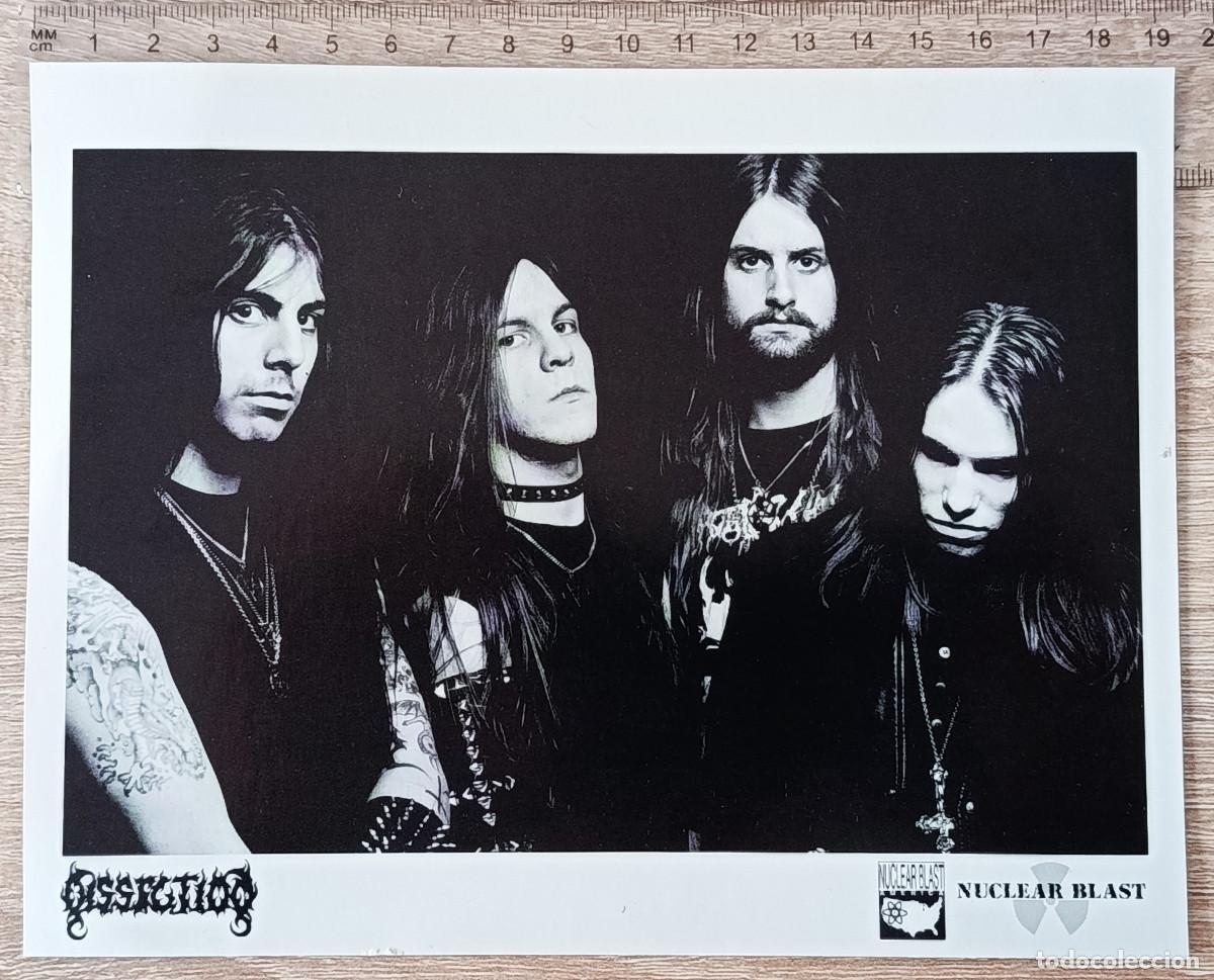 Collectible Music: DISSECTION OFICIAL POSTAL PROMOCIONAL BLACK METAL CULTO SUECIA