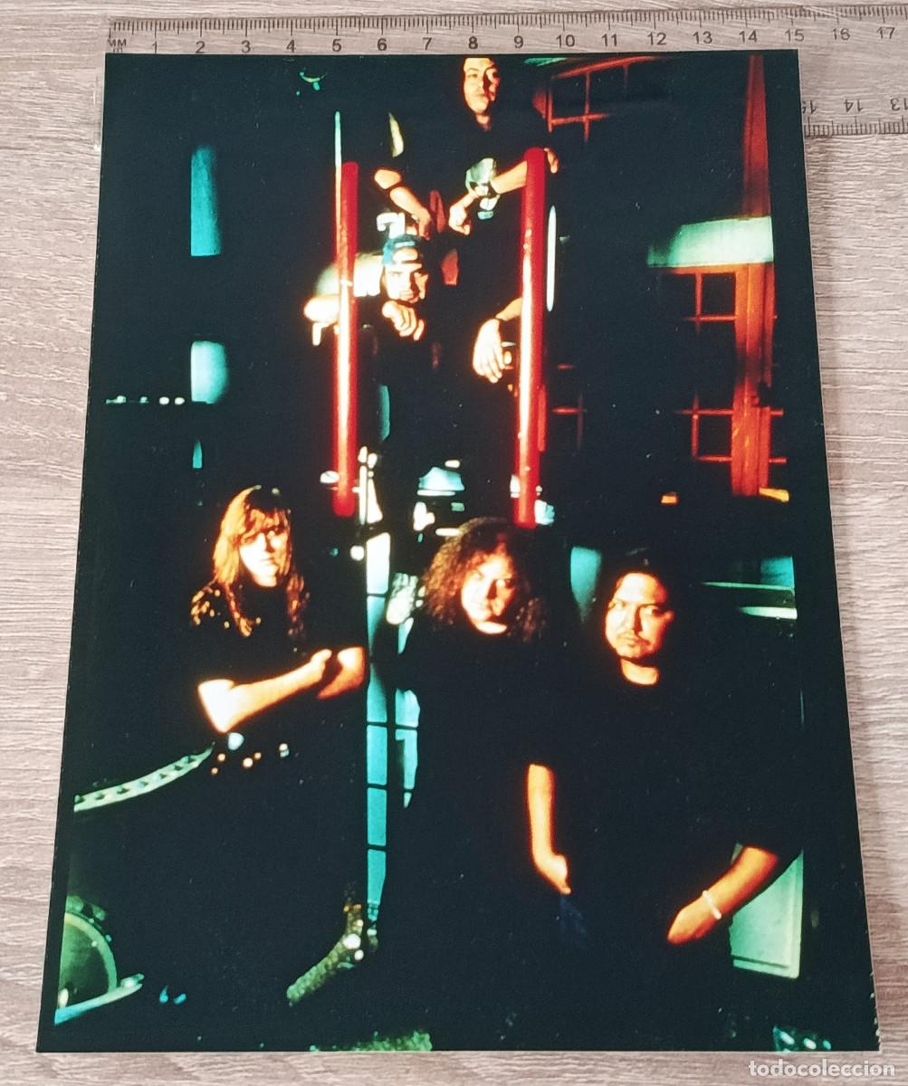 Collectible Music: NAPALM DEATH FOTO ORIGINAL PROMOCIONAL GRINDCORE METAL EXTREMO