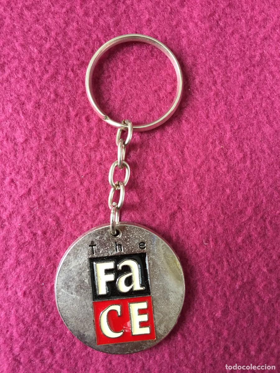 M&uacute;sica de colecci&oacute;n: Bonito llavero en cuero y metal de la discoteca THE FACE ( PINEDO ) - RUTA DEL BAKALAO - VALENCIA