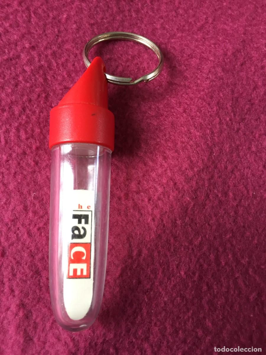 M&uacute;sica de colecci&oacute;n: Bonito llavero en plastico de la discoteca THE FACE ( PINEDO ) - RUTA DEL BAKALAO - VALENCIA