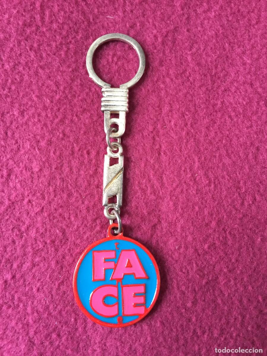 M&uacute;sica de colecci&oacute;n: Bonito llavero de la discoteca THE FACE ( PINEDO ) - RUTA DEL BAKALAO - VALENCIA