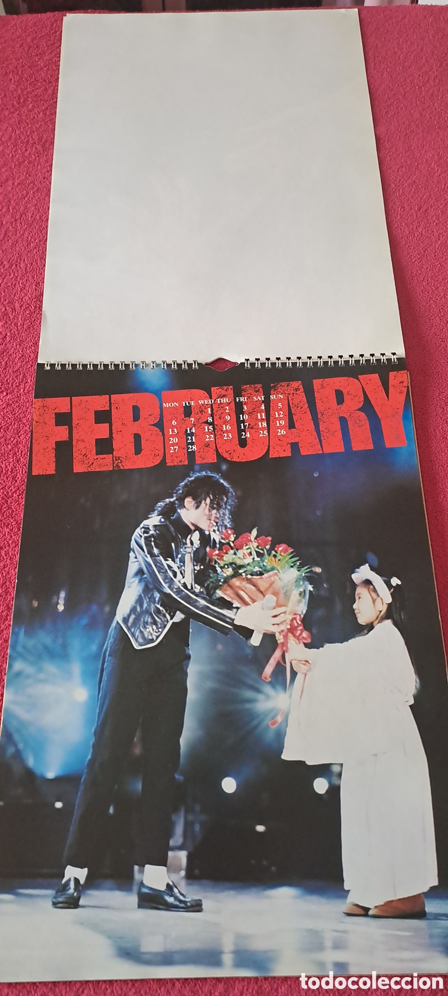 M&uacute;sica de colecci&oacute;n: CALENDARIO MICHAEL JACKSON 1995 - Foto 3