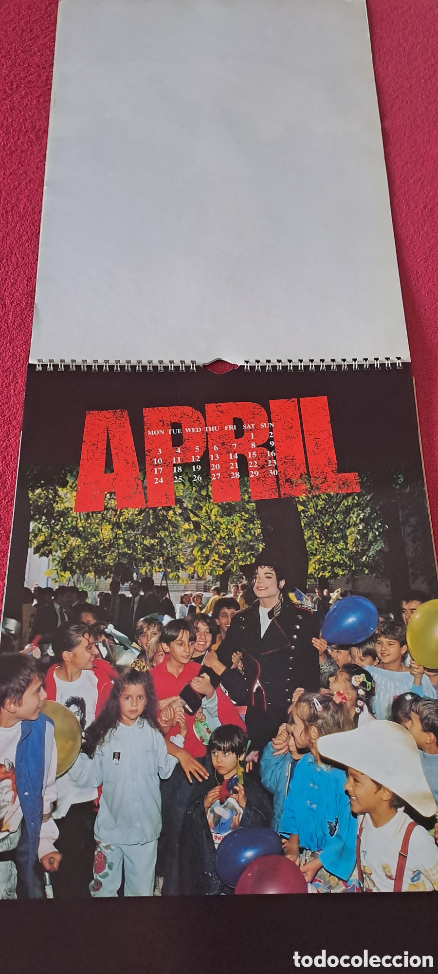 M&uacute;sica de colecci&oacute;n: CALENDARIO MICHAEL JACKSON 1995 - Foto 4