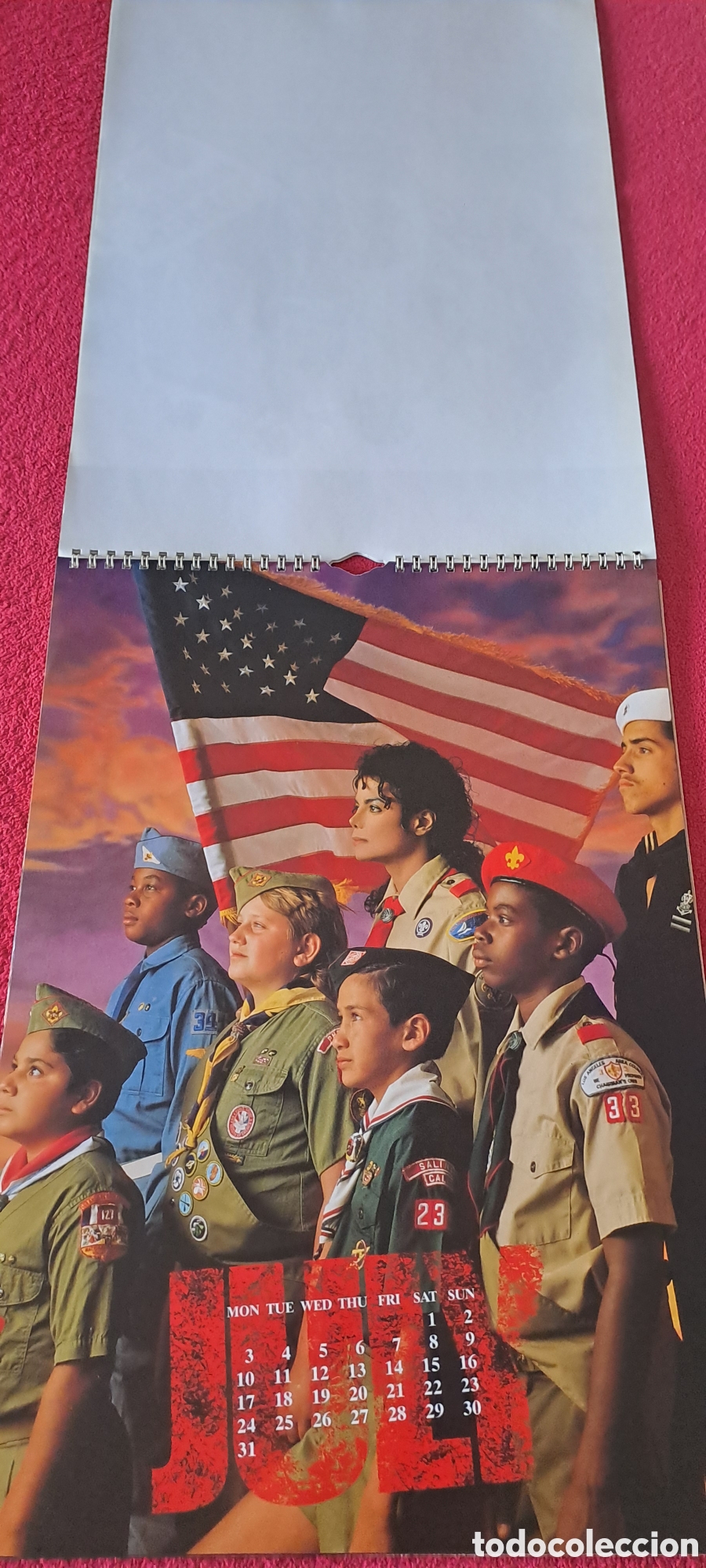 M&uacute;sica de colecci&oacute;n: CALENDARIO MICHAEL JACKSON 1995 - Foto 7