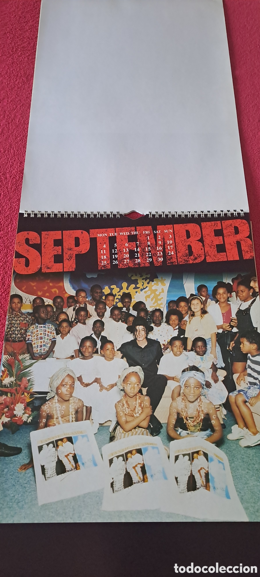M&uacute;sica de colecci&oacute;n: CALENDARIO MICHAEL JACKSON 1995 - Foto 8