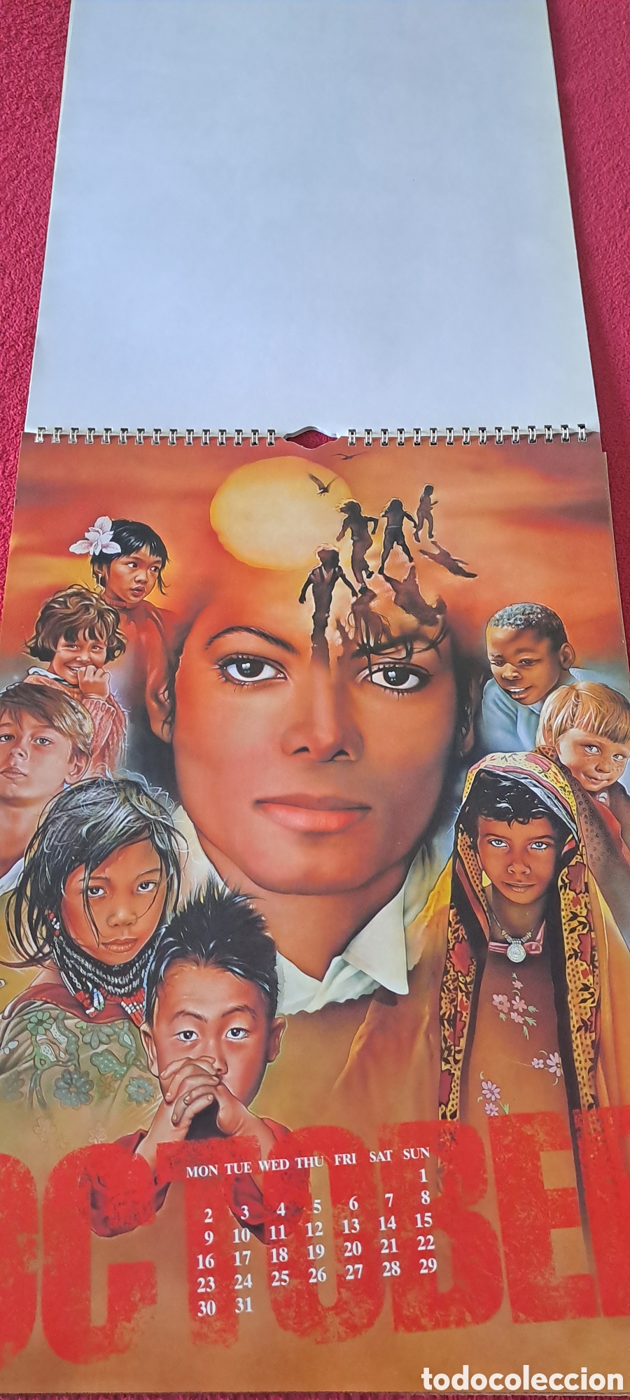 M&uacute;sica de colecci&oacute;n: CALENDARIO MICHAEL JACKSON 1995 - Foto 9