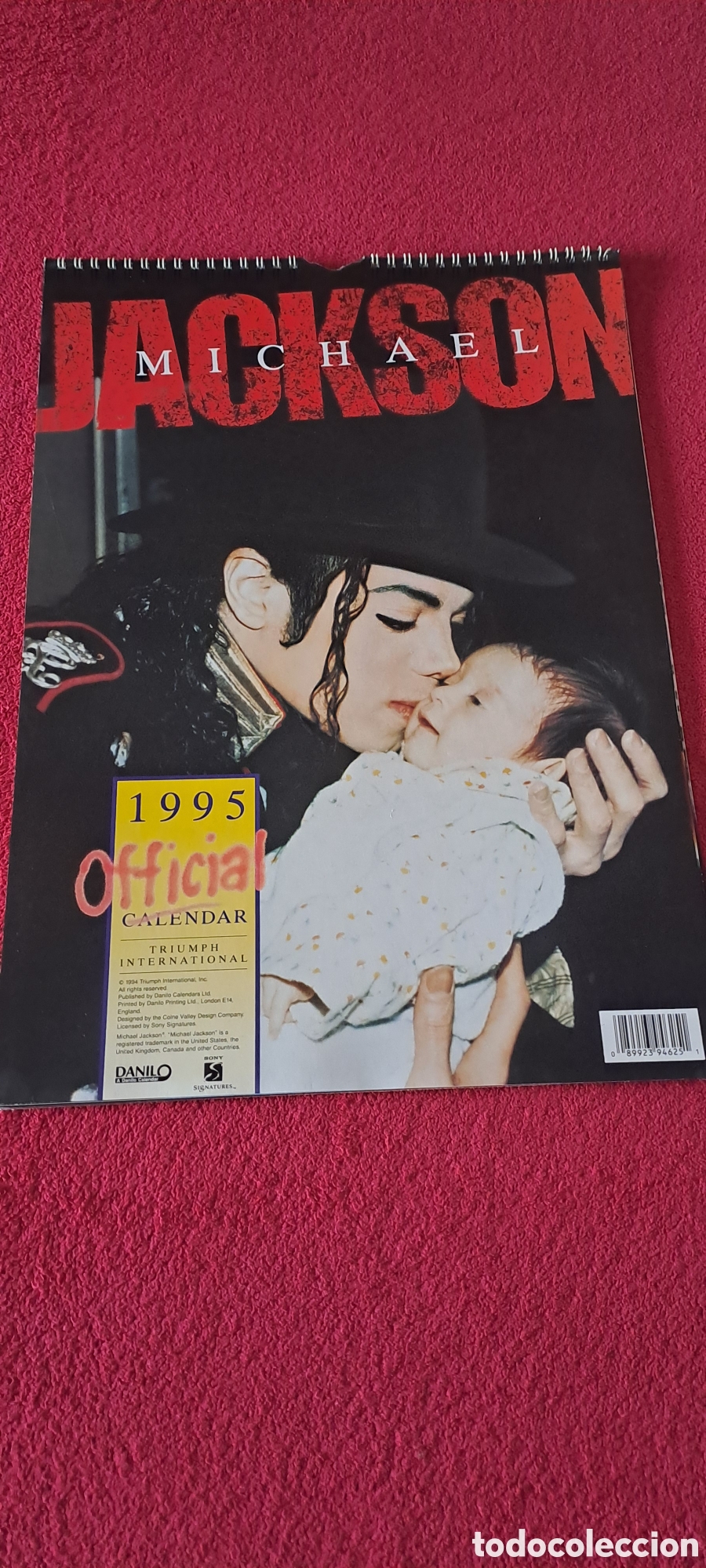 M&uacute;sica de colecci&oacute;n: CALENDARIO MICHAEL JACKSON 1995 - Foto 1