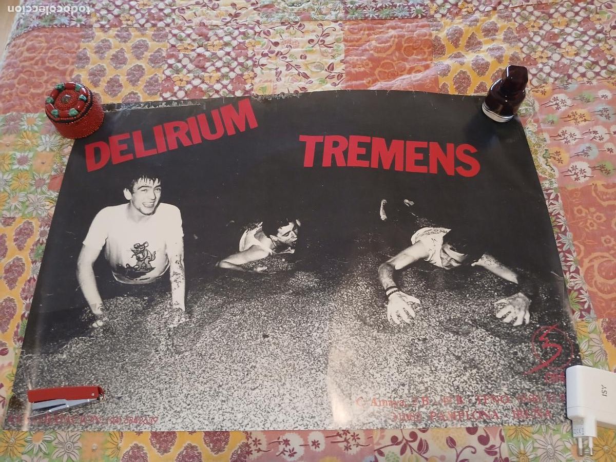 M&uacute;sica de colecci&oacute;n: POSTER DE DELIRIUM TREMENS - Foto 1