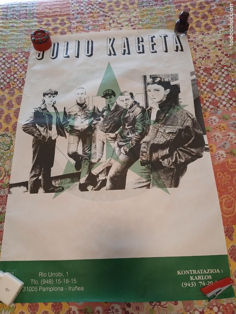 Collectible Music: POSTER DE JULIO KAGETA