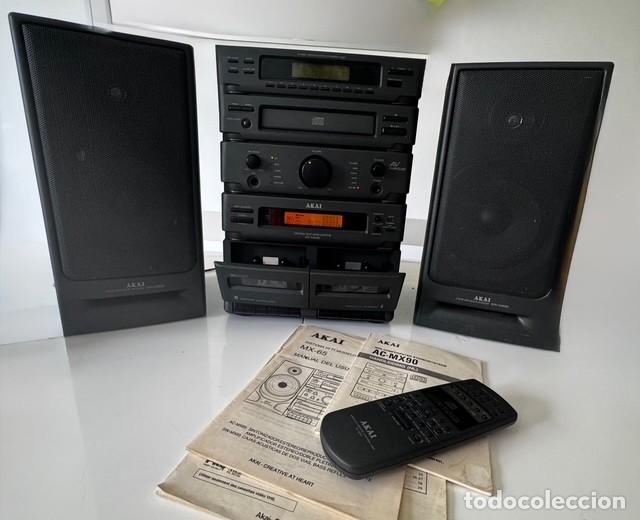 M&uacute;sica de colecci&oacute;n: AKAI MINI COMPONENTE AC-MX90 - Foto 5