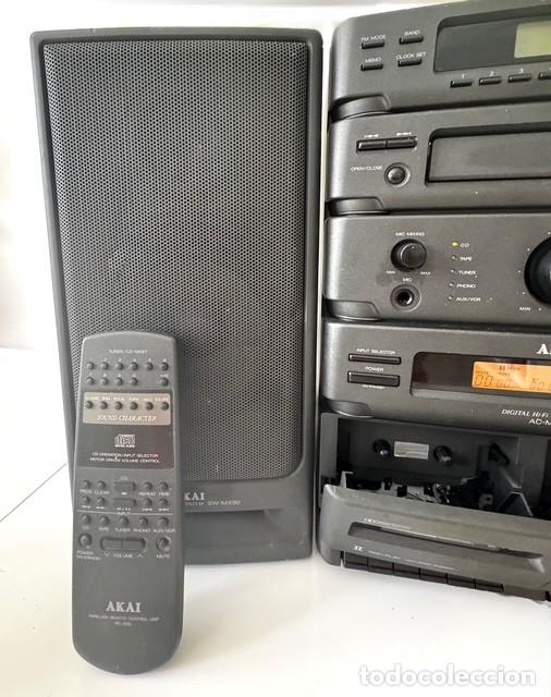 M&uacute;sica de colecci&oacute;n: AKAI MINI COMPONENTE AC-MX90 - Foto 10