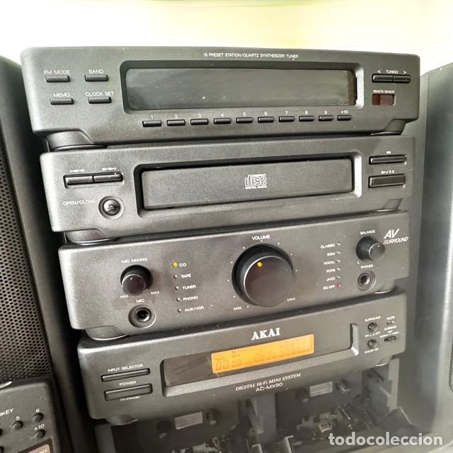 M&uacute;sica de colecci&oacute;n: AKAI MINI COMPONENTE AC-MX90 - Foto 13